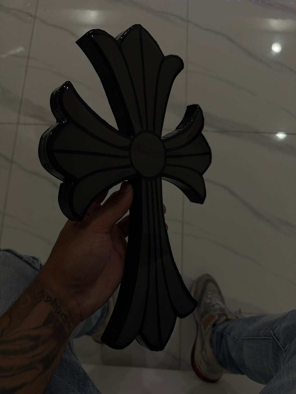 CHROME HEARTS CROSS WALL DECOR