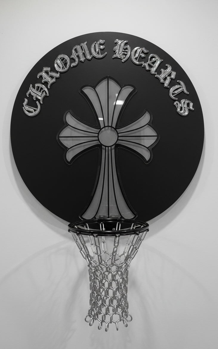 Chrome Hearts Mini Hoop