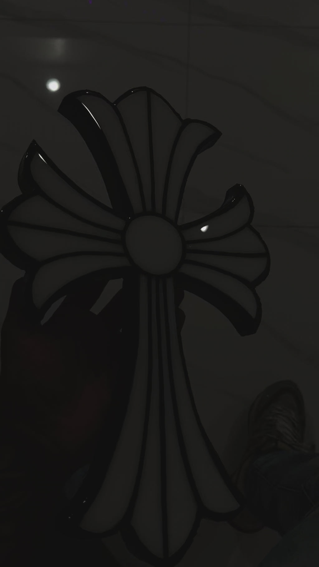 CHROME HEARTS CROSS WALL DECOR