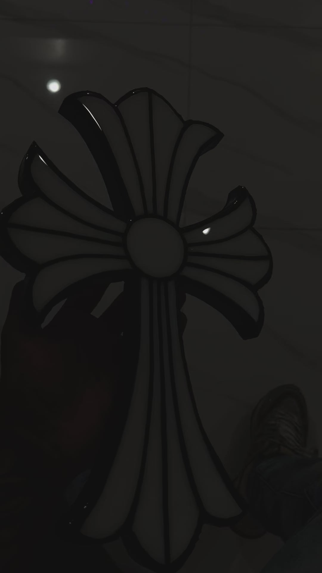 CHROME HEARTS CROSS WALL DECOR